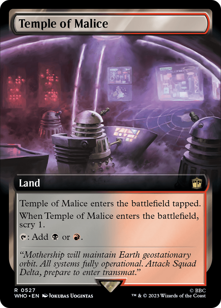 Temple of Malice (Extended Art) [Doctor Who] | GnG Games