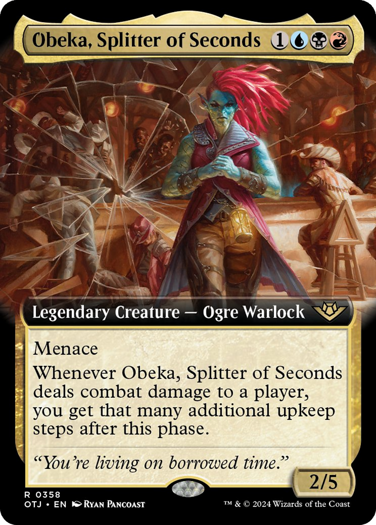 Obeka, Splitter of Seconds (Extended Art) [Outlaws of Thunder Junction] | GnG Games