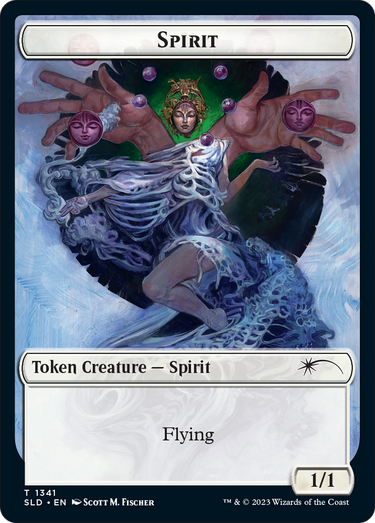 Angel // Spirit Double-Sided Token [Secret Lair Drop Series] | GnG Games