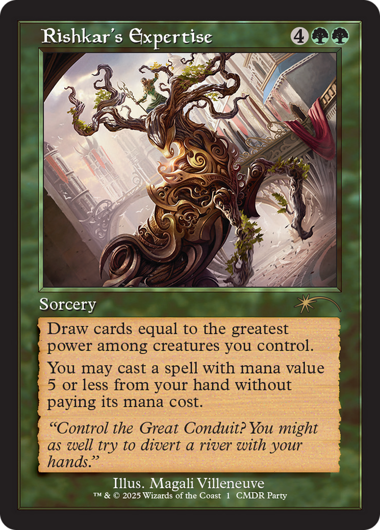Rishkar's Expertise (Retro Frame) [Wizards Play Network 2025] | GnG Games