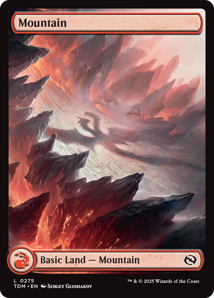 Mountain (0275) [Tarkir: Dragonstorm] | GnG Games