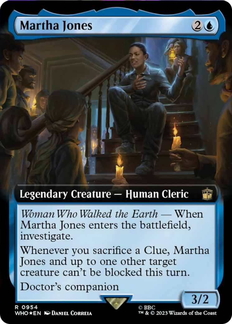 Martha Jones (Extended Art) (Surge Foil) [Doctor Who] | GnG Games