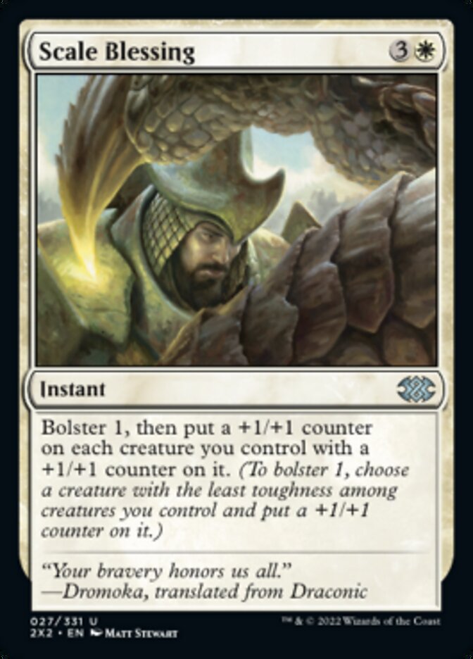 Scale Blessing [Double Masters 2022] | GnG Games