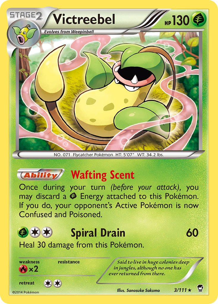 Victreebel (3/111) (Theme Deck Exclusive) [XY: Furious Fists] | GnG Games