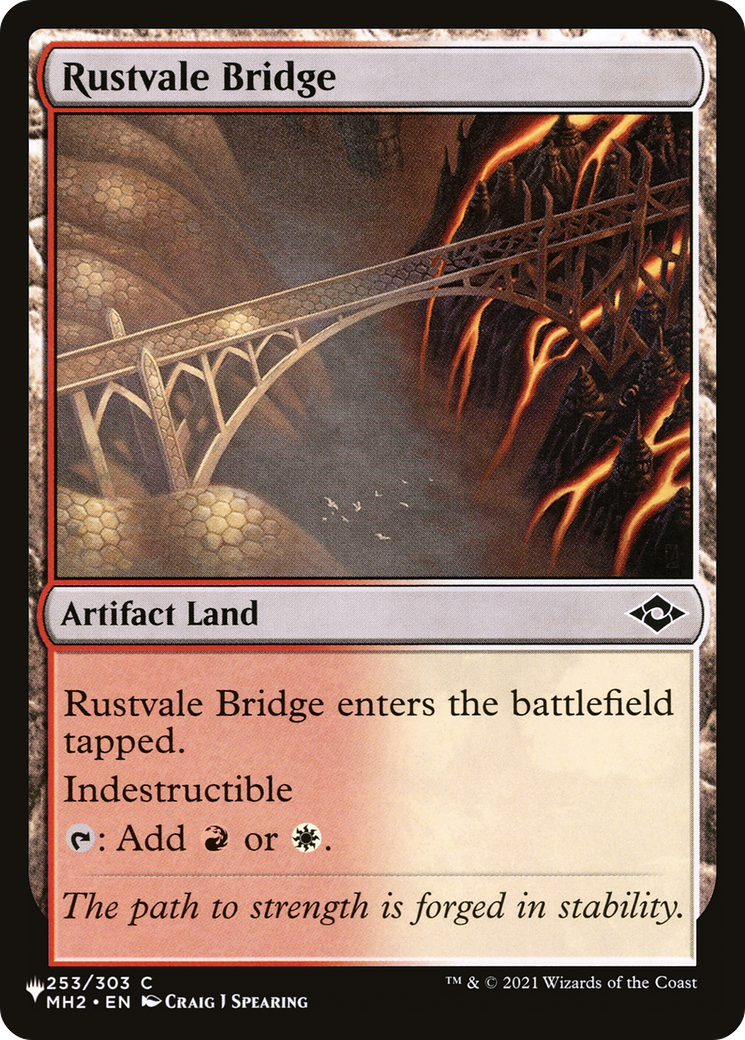 Rustvale Bridge [The List] | GnG Games