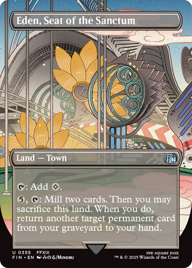 Eden, Seat of the Sanctum (Borderless) [FINAL FANTASY] | GnG Games