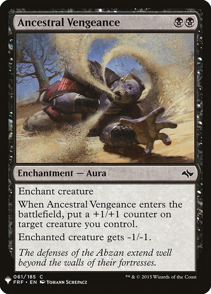 Ancestral Vengeance [Mystery Booster] | GnG Games