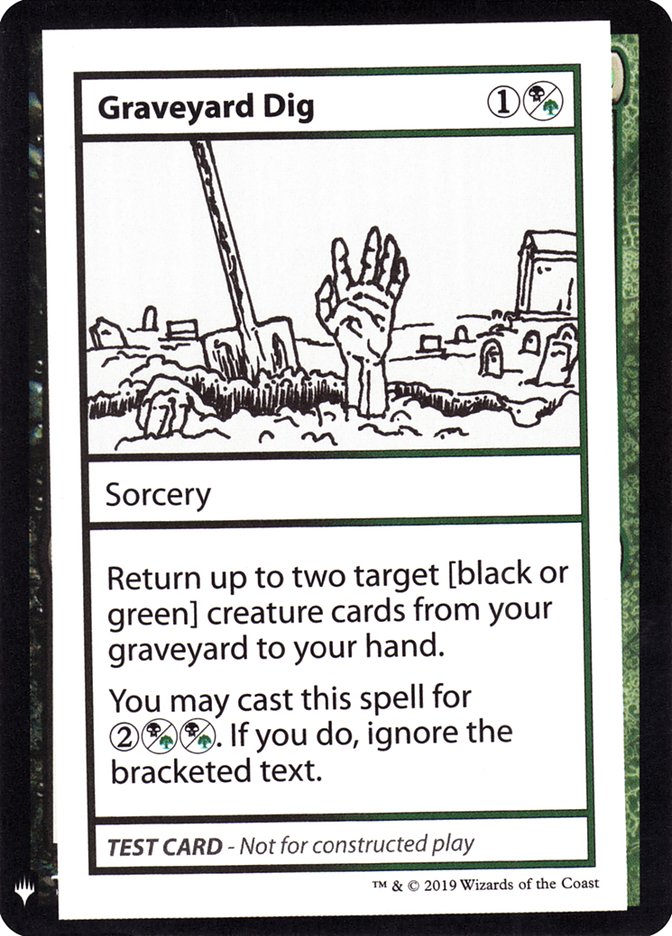 Graveyard Dig [Mystery Booster Playtest Cards] | GnG Games