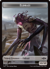Eldrazi // Citizen Double-Sided Token [Tarkir: Dragonstorm Commander Tokens] | GnG Games
