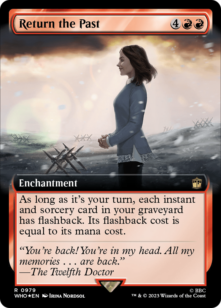 Return the Past (Extended Art) (Surge Foil) [Doctor Who] | GnG Games