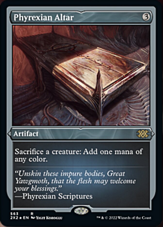 Phyrexian Altar (Foil Etched) [Double Masters 2022] | GnG Games
