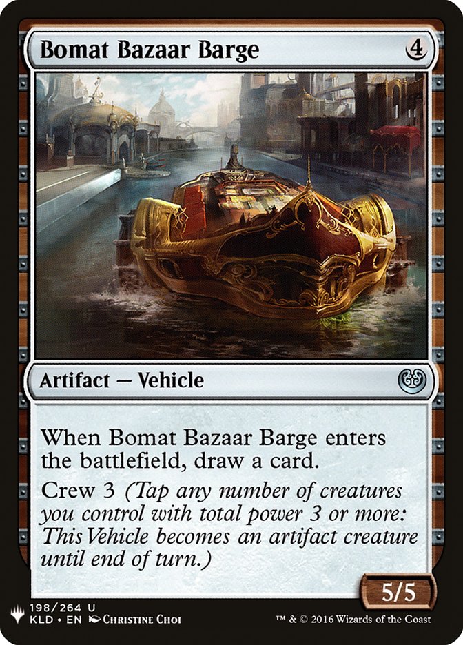 Bomat Bazaar Barge [Mystery Booster] | GnG Games