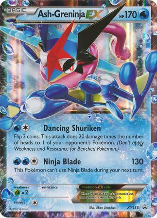 Ash-Greninja EX (XY133) (Jumbo Card) [XY: Black Star Promos] | GnG Games