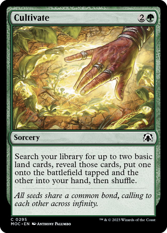 Cultivate [March of the Machine Commander] | GnG Games