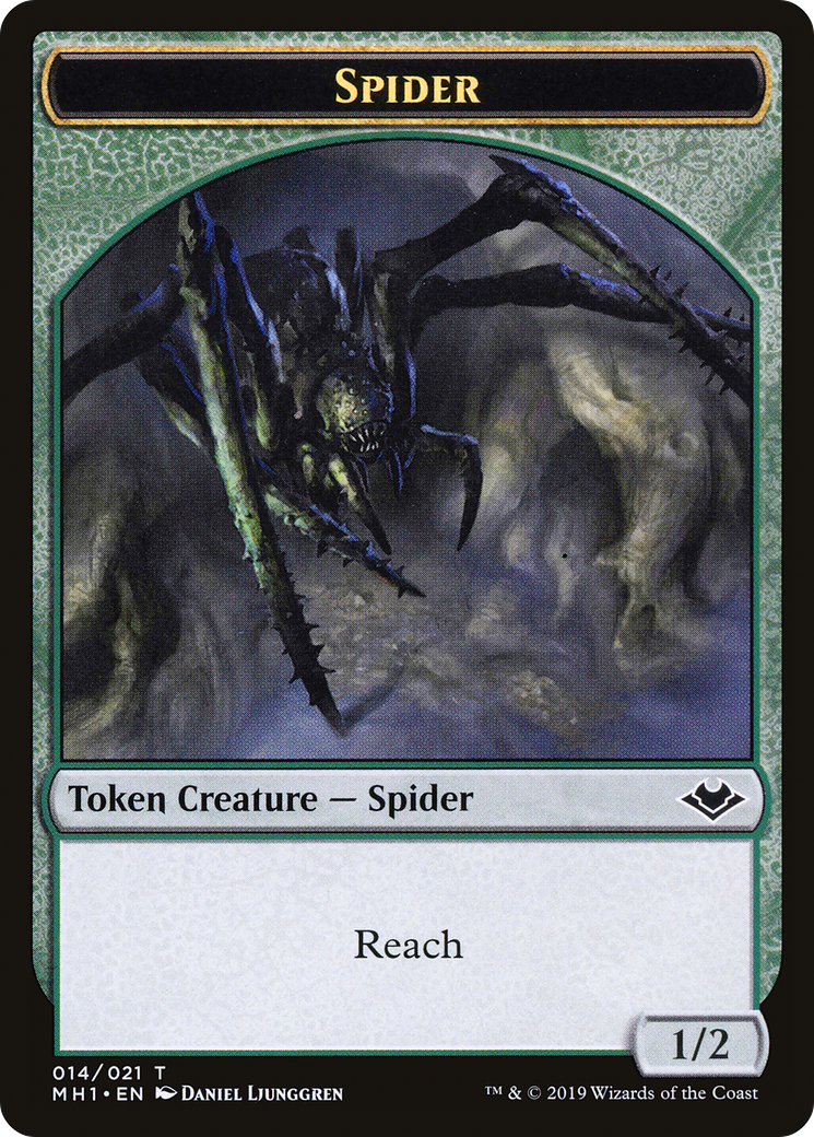 Shapeshifter // Spider Double-Sided Token [Modern Horizons Tokens] | GnG Games