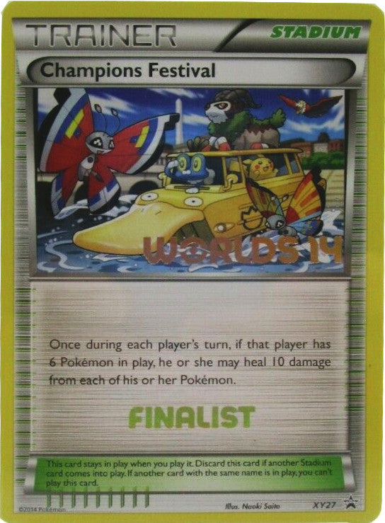 Champions Festival (XY27) (2014 Finalist) [XY: Black Star Promos] | GnG Games