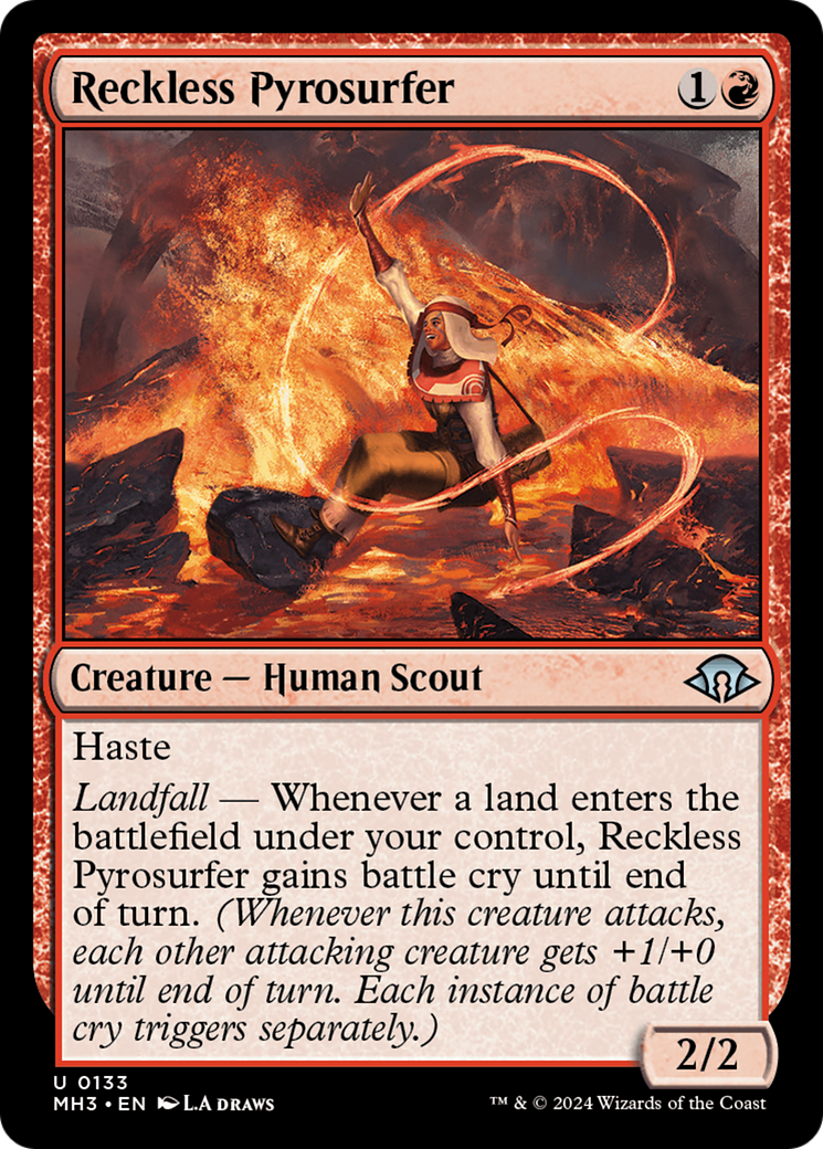 Reckless Pyrosurfer [Modern Horizons 3] | GnG Games