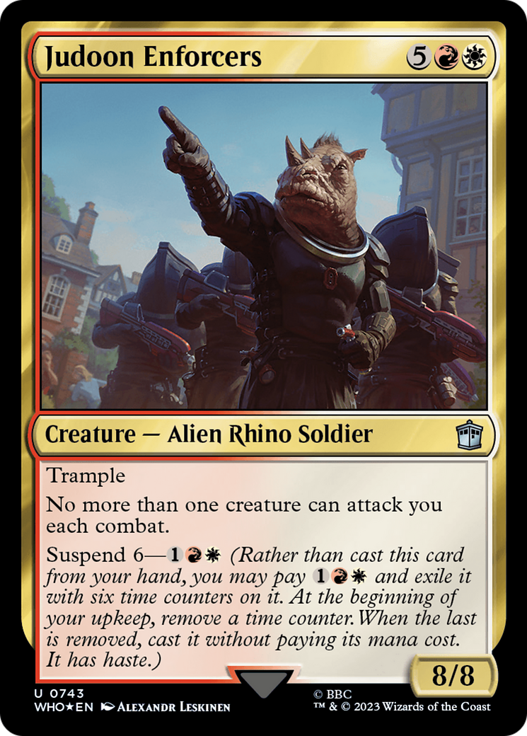 Judoon Enforcers (Surge Foil) [Doctor Who] | GnG Games