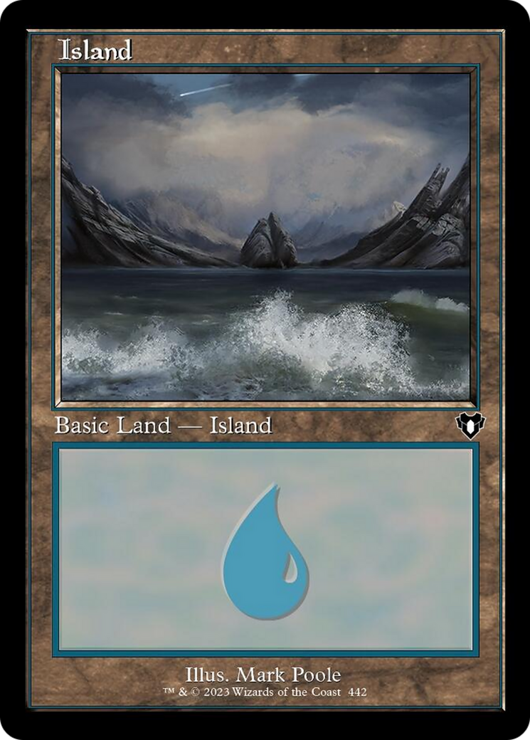 Island (442) (Retro) [Commander Masters] | GnG Games