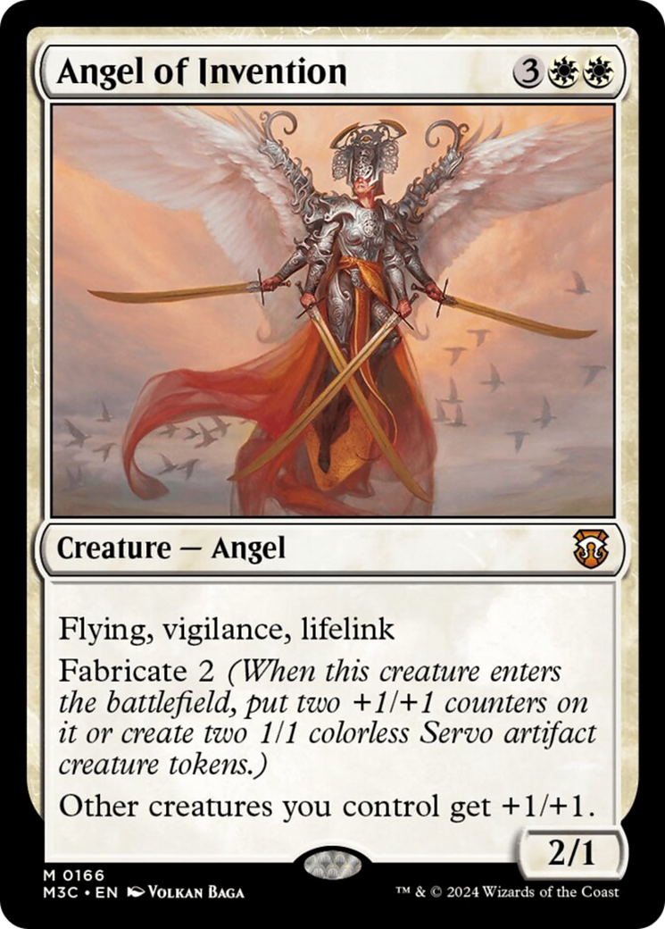 Angel of Invention (Ripple Foil) [Modern Horizons 3 Commander] | GnG Games