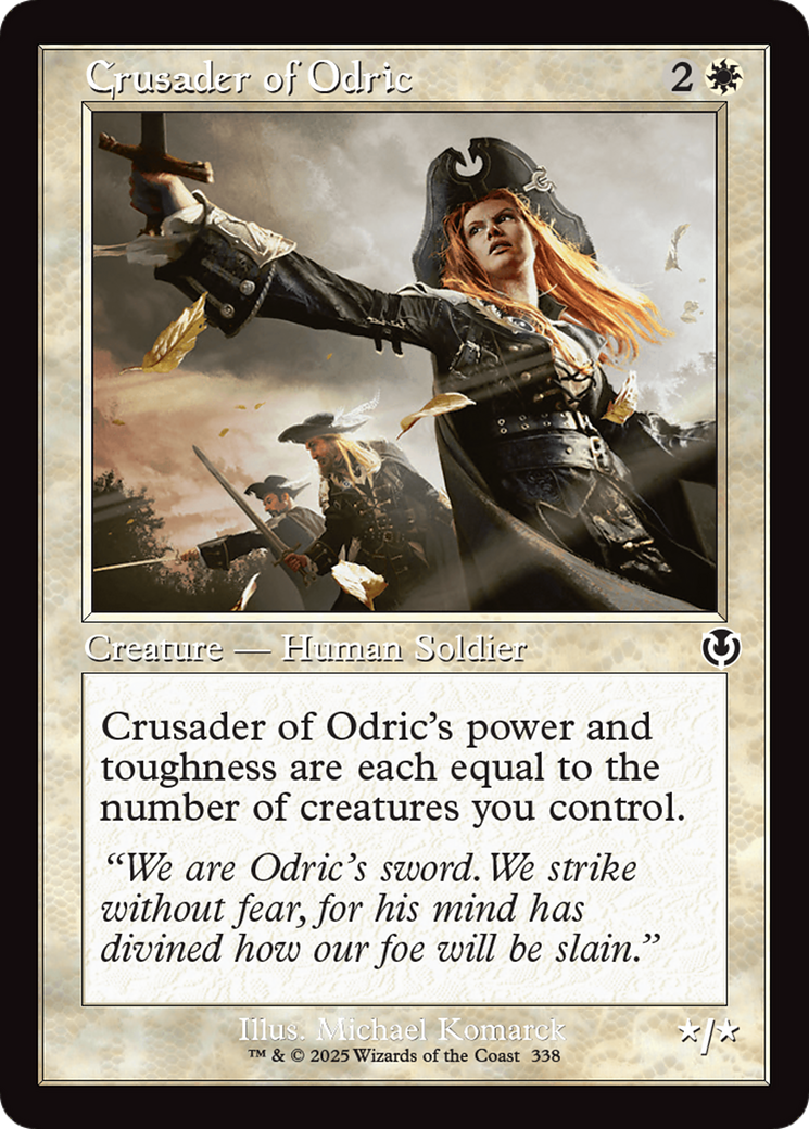 Crusader of Odric (Retro Frame) [Innistrad Remastered] | GnG Games