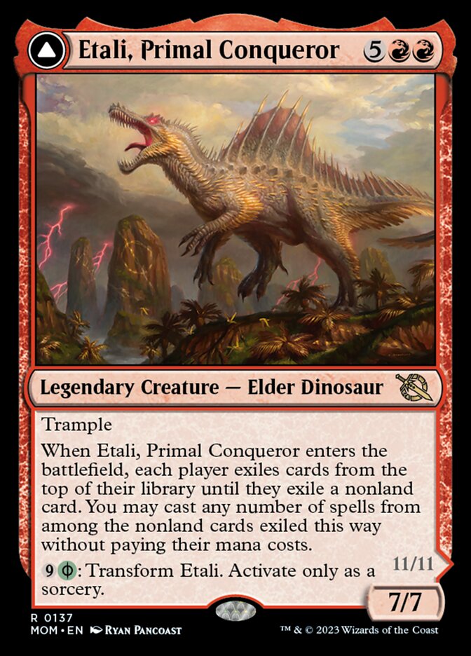 Etali, Primal Conqueror // Etali, Primal Sickness [March of the Machine] | GnG Games