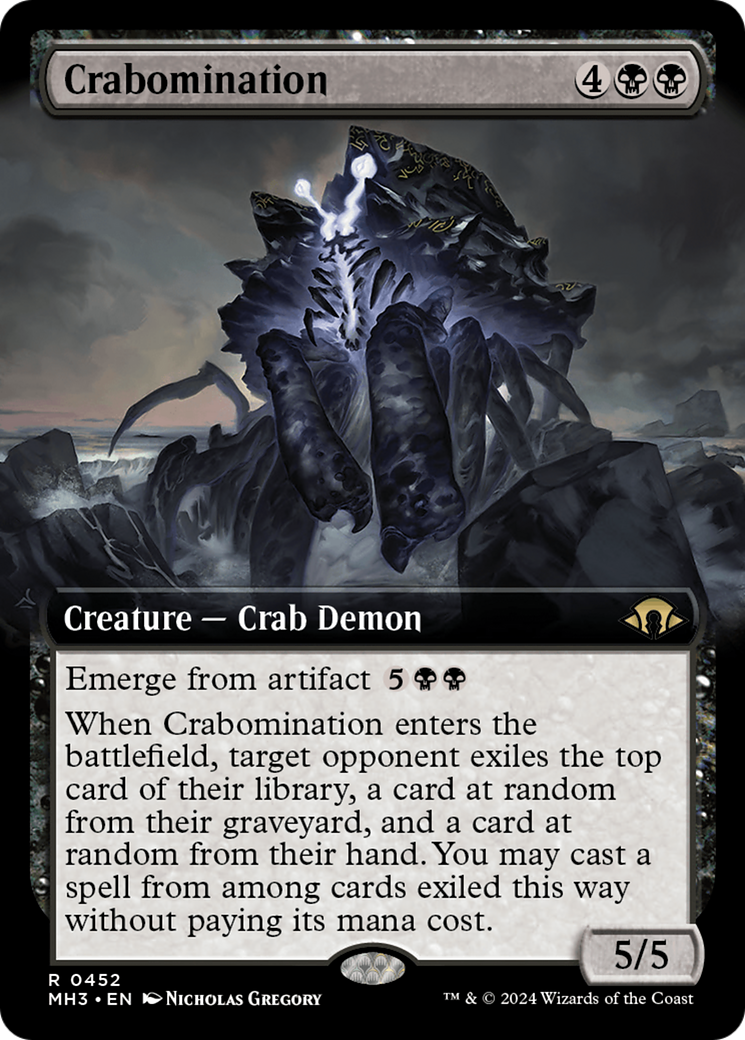 Crabomination (Extended Art) [Modern Horizons 3] | GnG Games