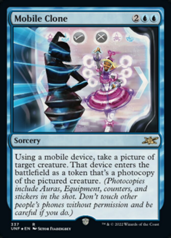 Mobile Clone (Galaxy Foil) [Unfinity] | GnG Games