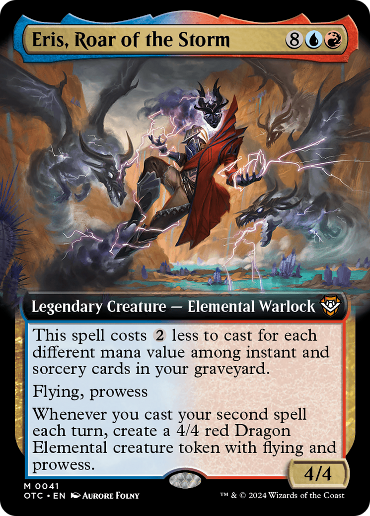 Eris, Roar of the Storm (Extended Art) [Outlaws of Thunder Junction Commander] | GnG Games