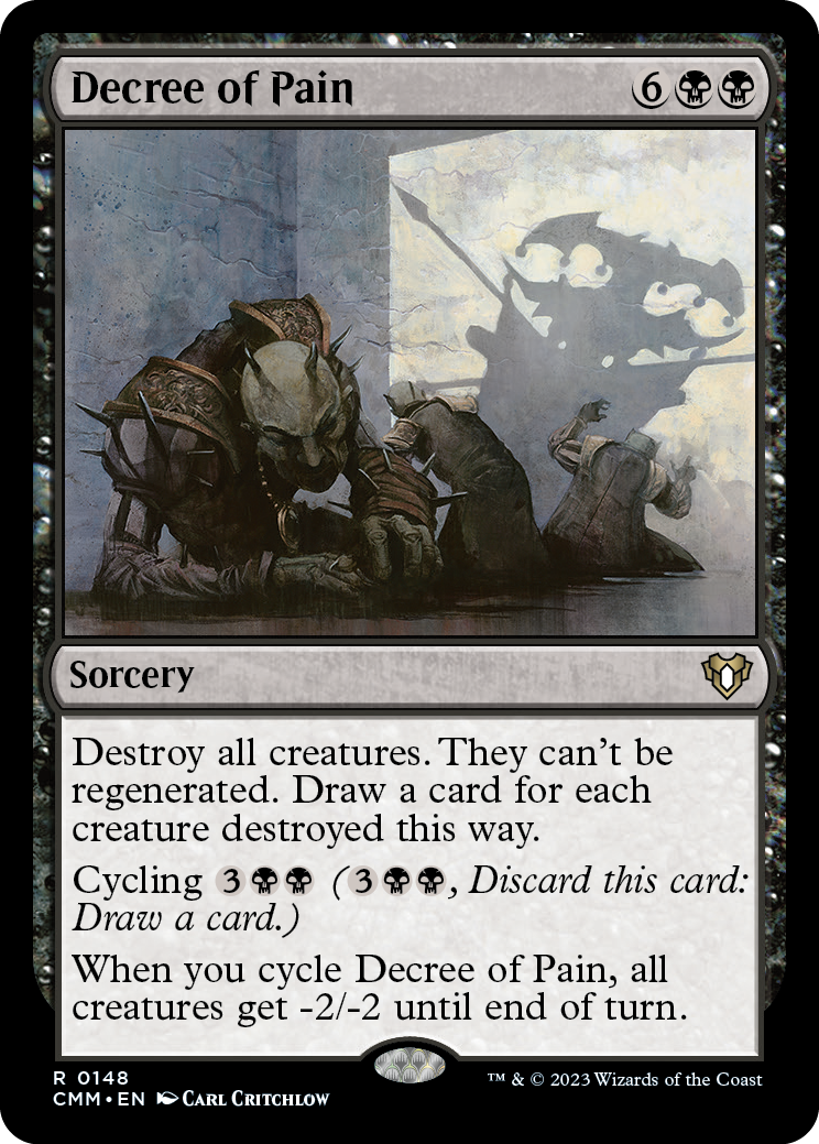 Decree of Pain [Commander Masters] | GnG Games