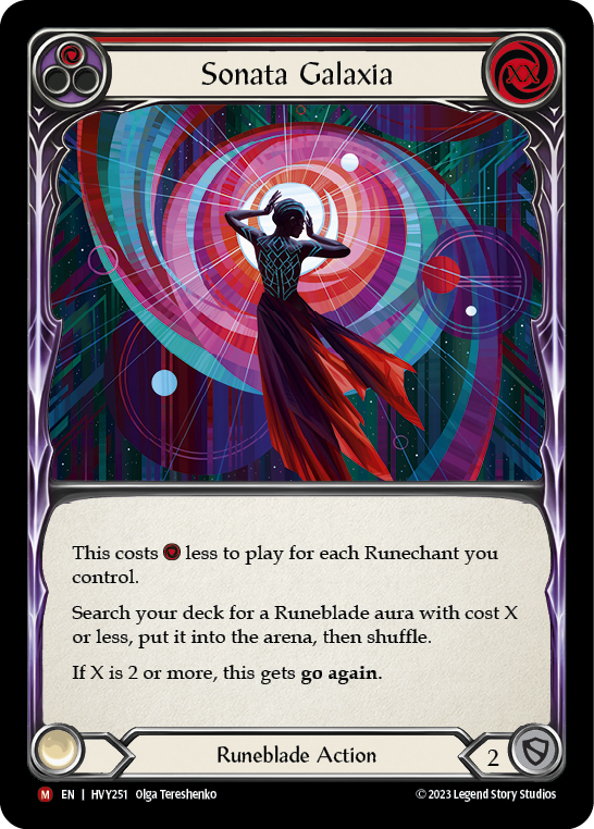 Sonata Galaxia [HVY251] (Heavy Hitters)  Rainbow Foil | GnG Games