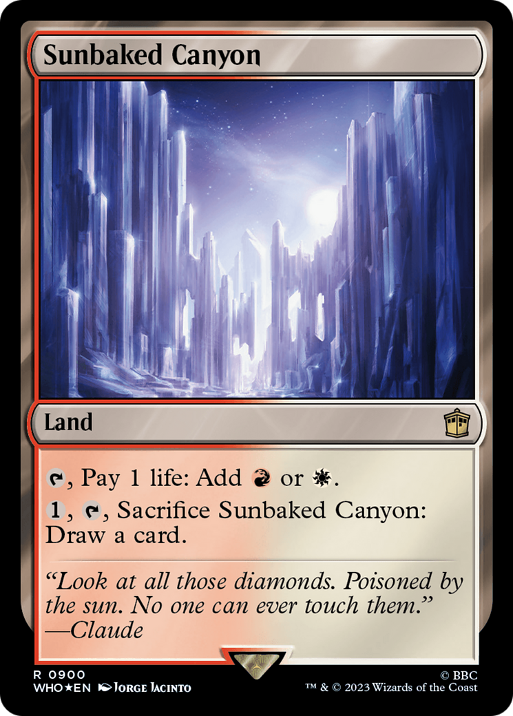 Sunbaked Canyon (Surge Foil) [Doctor Who] | GnG Games