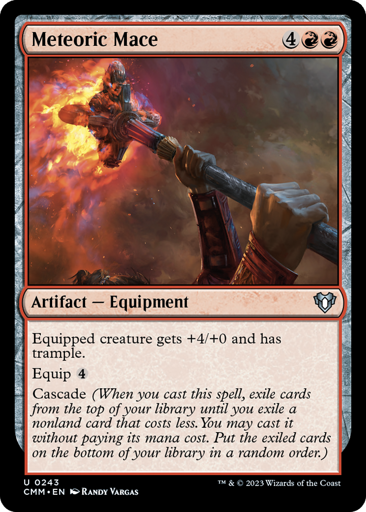 Meteoric Mace [Commander Masters] | GnG Games