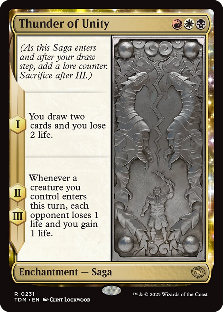 Thunder of Unity [Tarkir: Dragonstorm] | GnG Games