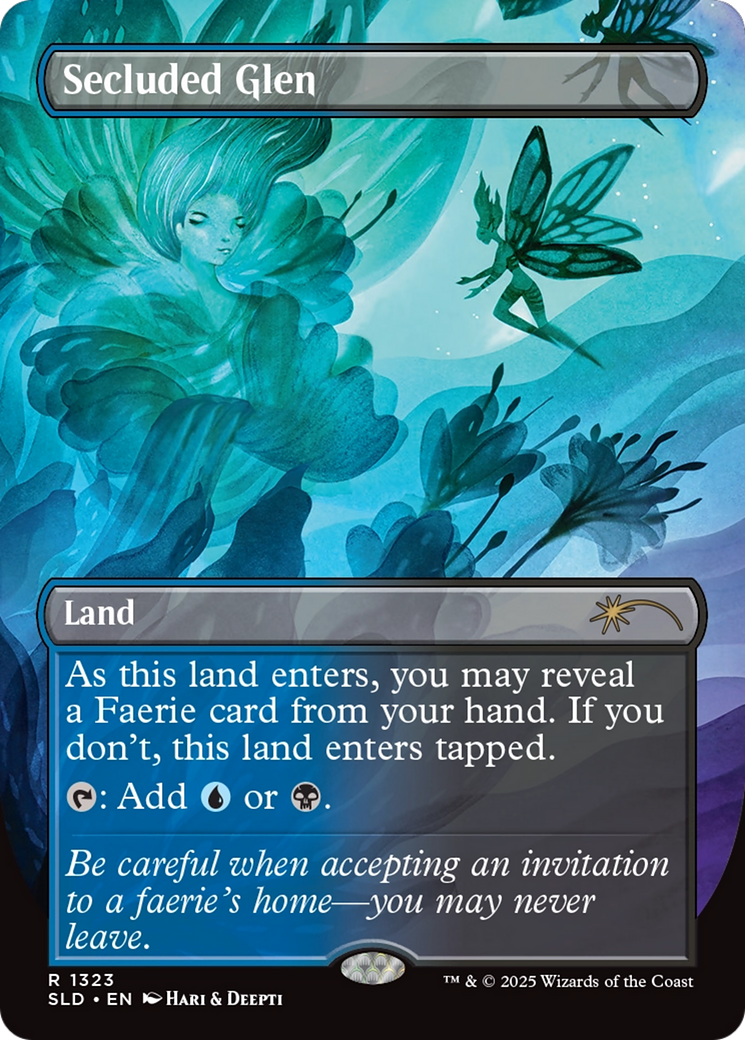 Secluded Glen (Rainbow Foil) [Secret Lair Drop Series] | GnG Games