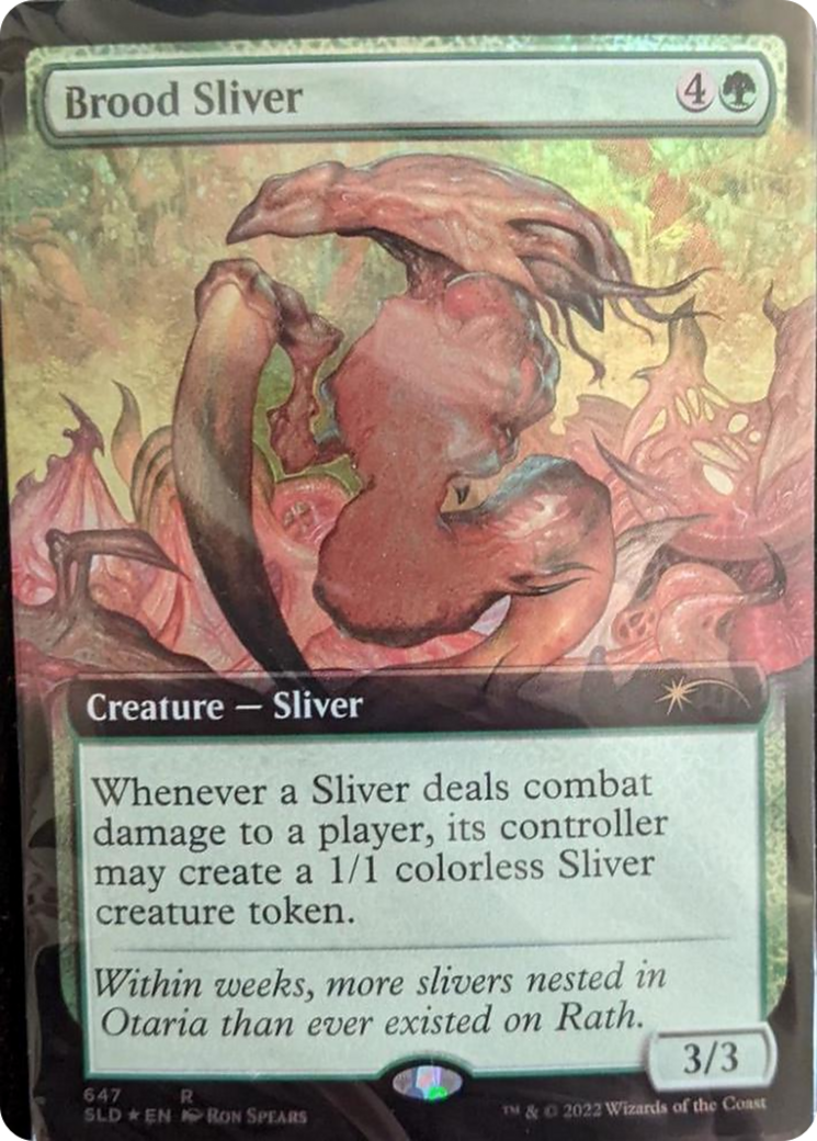 Brood Sliver (Extended Art) [Secret Lair Drop Promos] | GnG Games