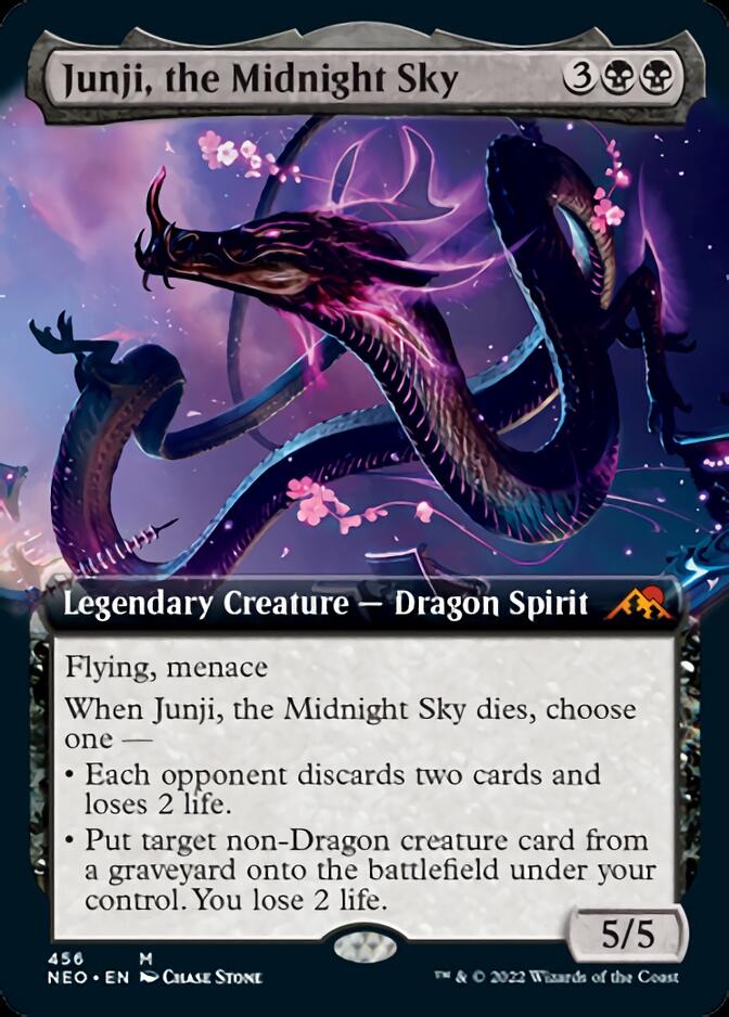 Junji, the Midnight Sky (Extended Art) [Kamigawa: Neon Dynasty] | GnG Games