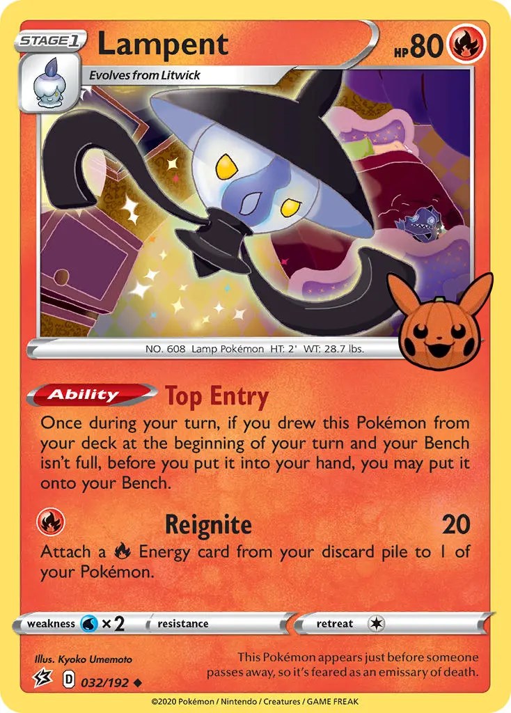 Lampent (032/192) [Trick or Trade] | GnG Games