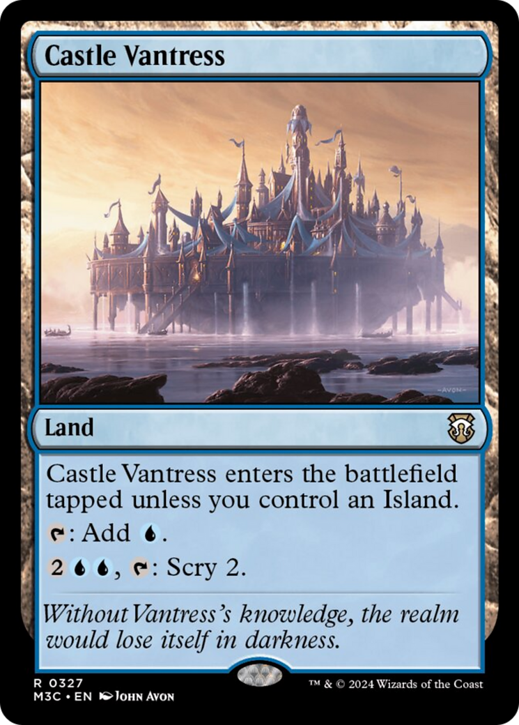 Castle Vantress (Ripple Foil) [Modern Horizons 3 Commander] | GnG Games
