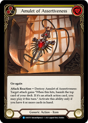 Amulet of Assertiveness [EVR176] (Everfest)  1st Edition Cold Foil | GnG Games
