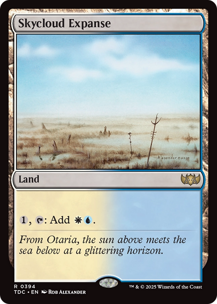 Skycloud Expanse [Tarkir: Dragonstorm Commander] | GnG Games