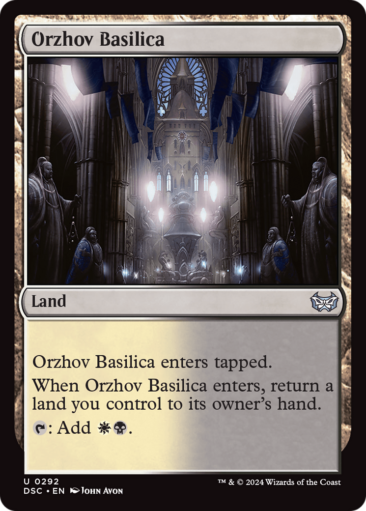 Orzhov Basilica [Duskmourn: House of Horror Commander] | GnG Games