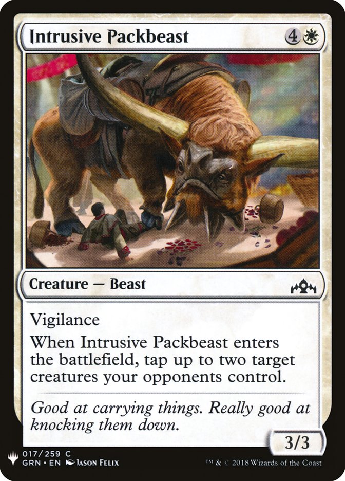 Intrusive Packbeast [Mystery Booster] | GnG Games