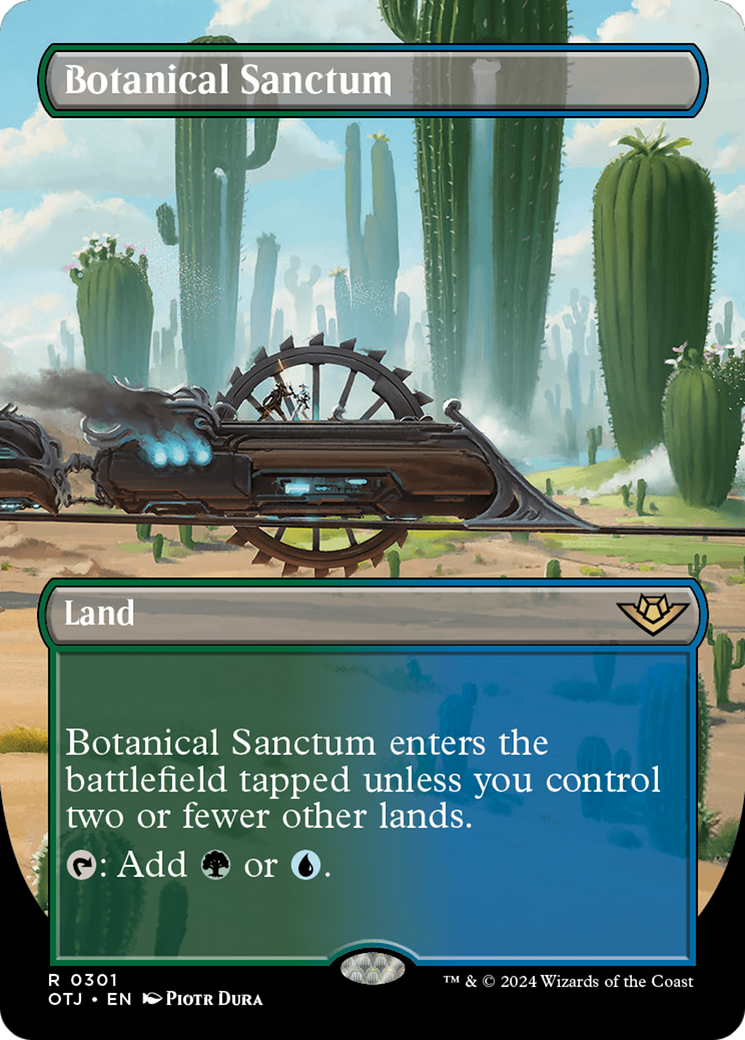 Botanical Sanctum (Borderless) [Outlaws of Thunder Junction] | GnG Games