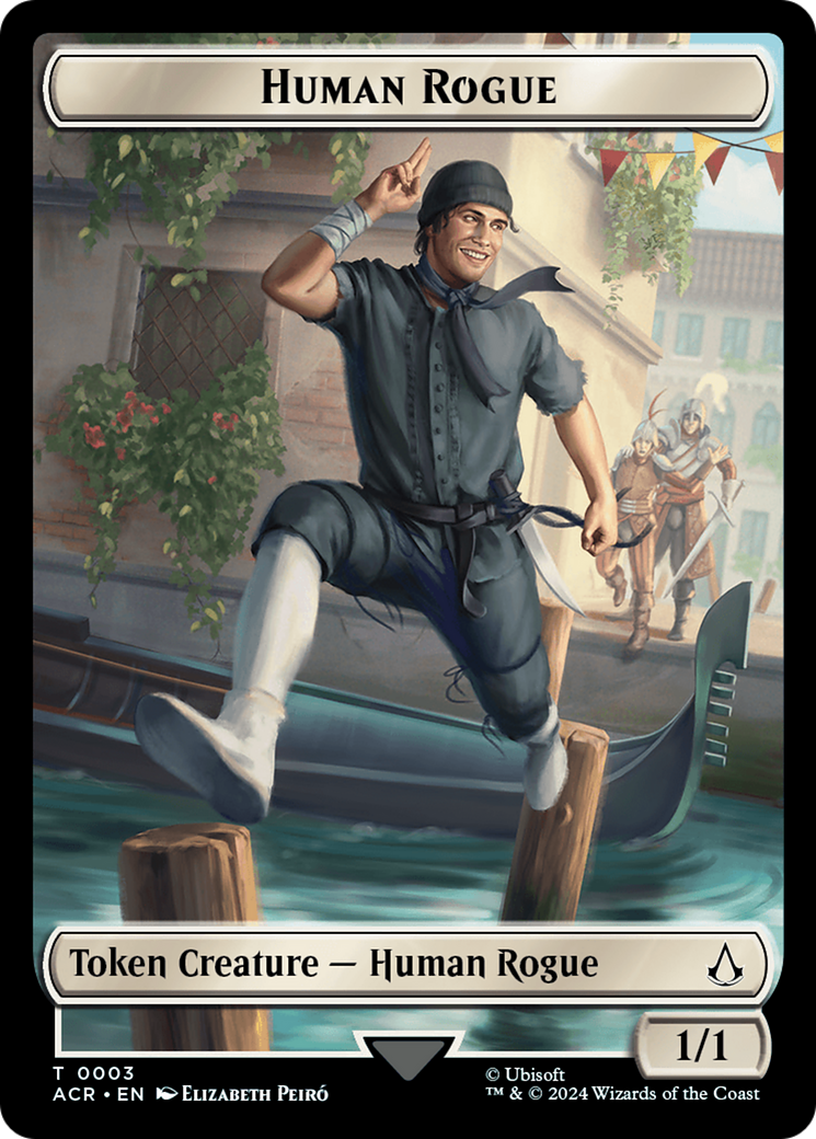 Human Rogue Token [Assassin's Creed Tokens] | GnG Games