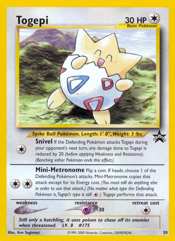 Togepi (30) [Wizards of the Coast: Black Star Promos] | GnG Games