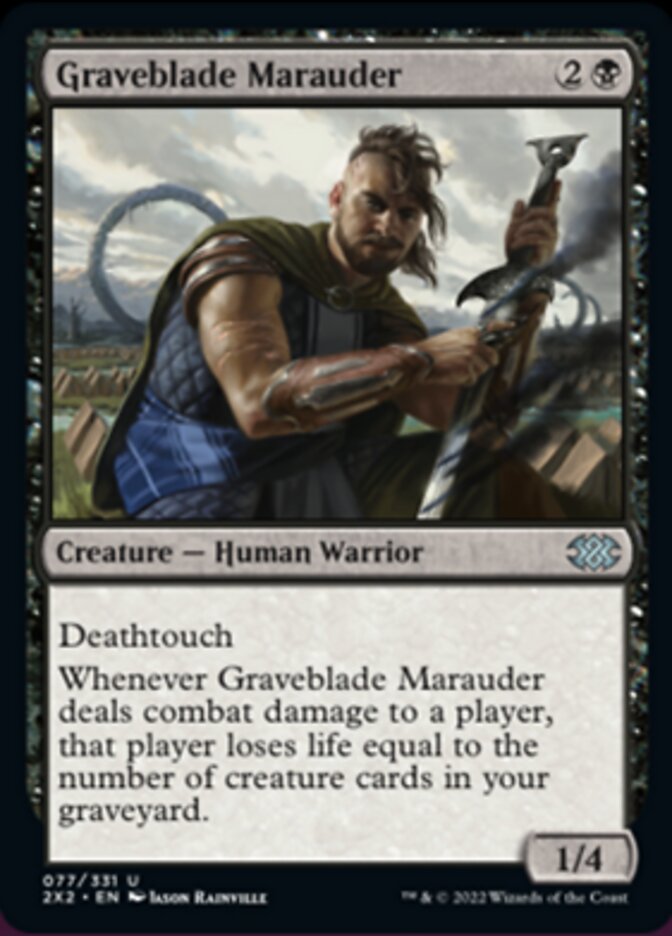 Graveblade Marauder [Double Masters 2022] | GnG Games