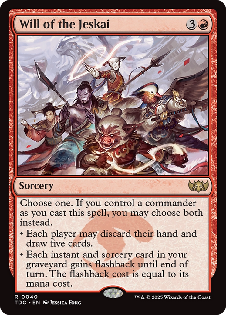 Will of the Jeskai [Tarkir: Dragonstorm Commander] | GnG Games