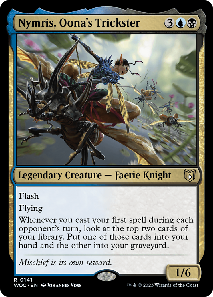 Nymris, Oona's Trickster [Wilds of Eldraine Commander] | GnG Games