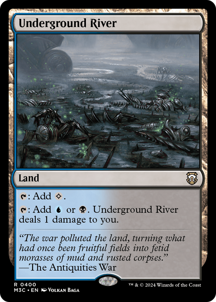 Underground River (Ripple Foil) [Modern Horizons 3 Commander] | GnG Games